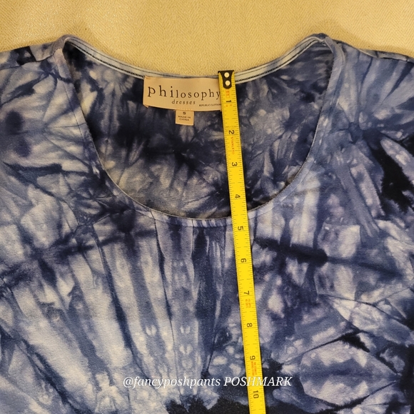 PHILOSOPHY Nordstrom flattering swing dress oversized & roomy fits sizes S,M, L - Picture 17 of 17